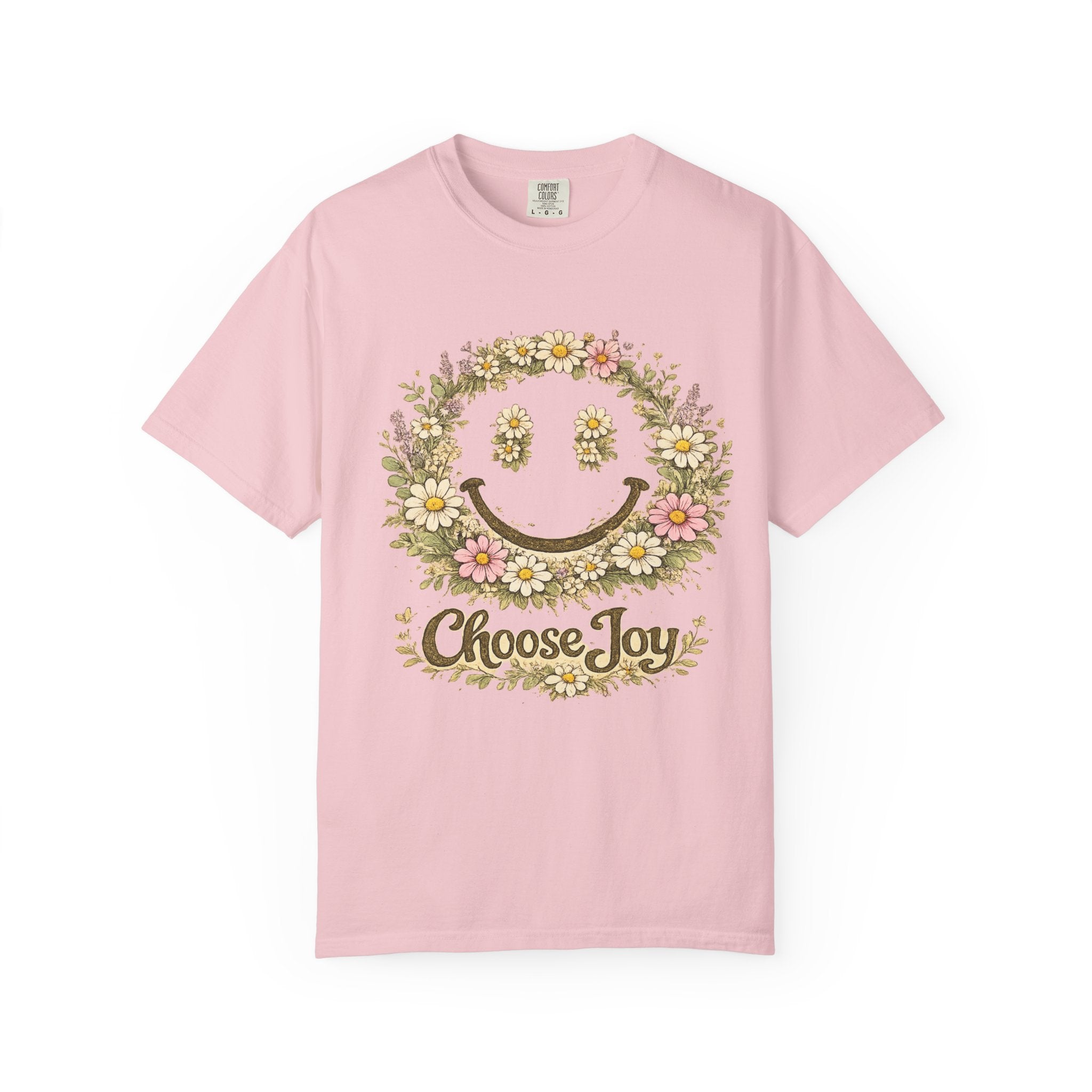 Smiley Face Oversized Tee | Heavyweight Relaxed Fit T Shirt