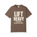 Lift Heavy Workout Shirt | Results Require Work Graphic Tee