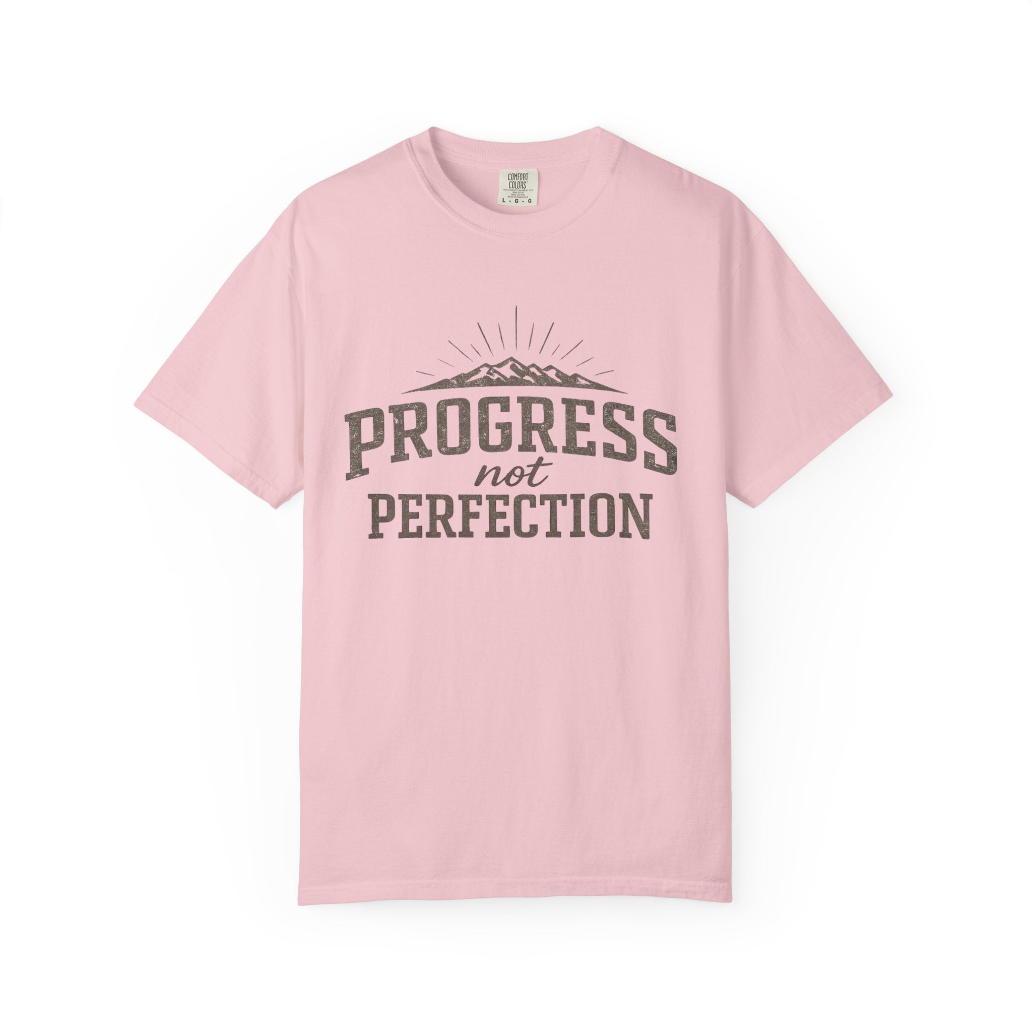 Progress Not Perfection T-Shirt | Oversized Graphic Tee Gym