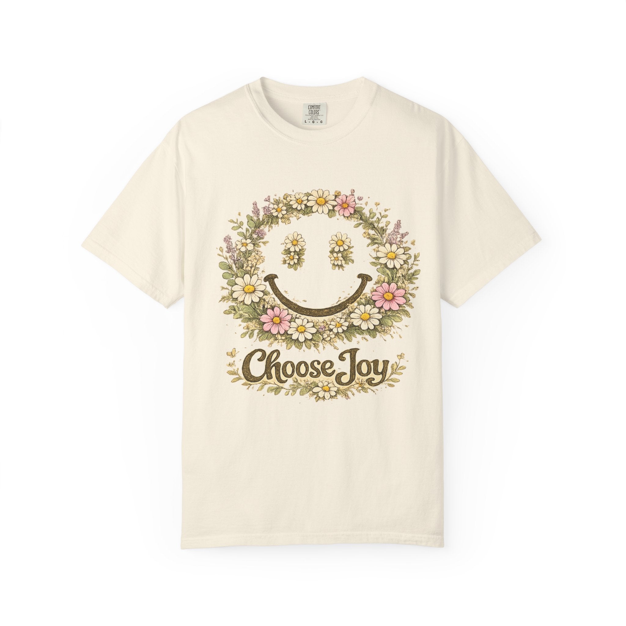 Smiley Face Oversized Tee | Heavyweight Relaxed Fit T Shirt