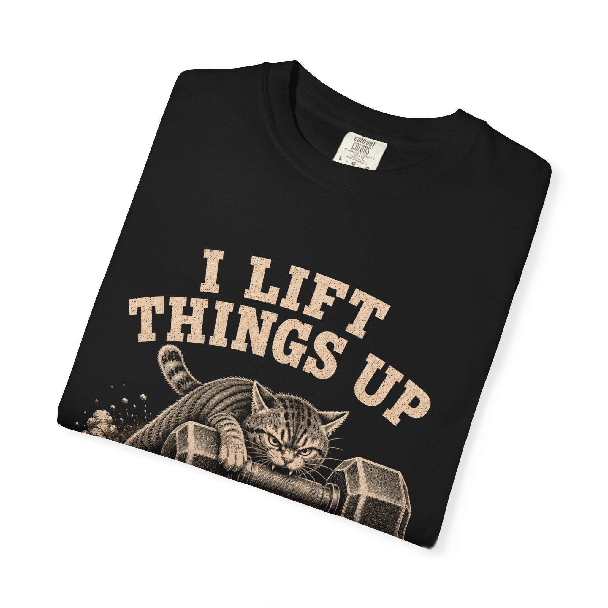 Funny Cat Gym T-Shirt