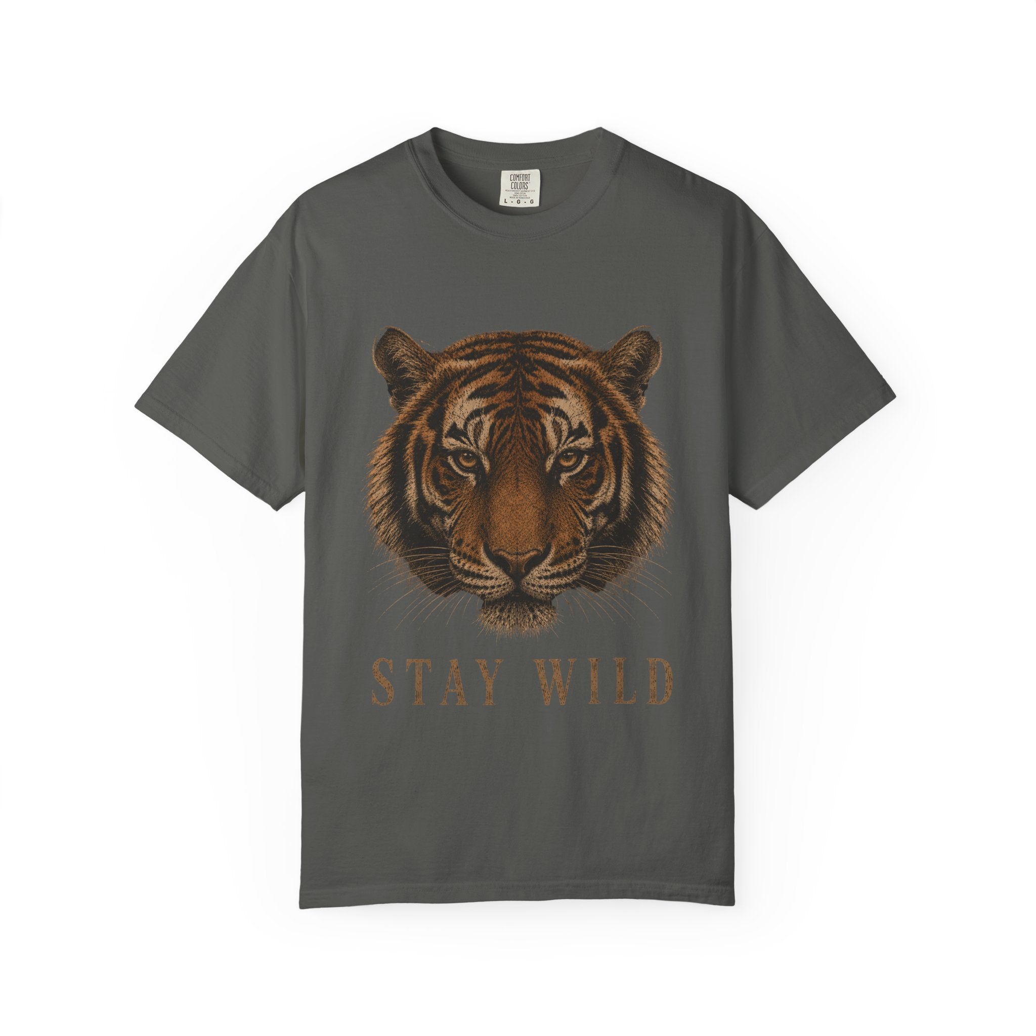 Oversized Tiger Tee | Vintage Tiger Comfort Colors Oversized Shirt