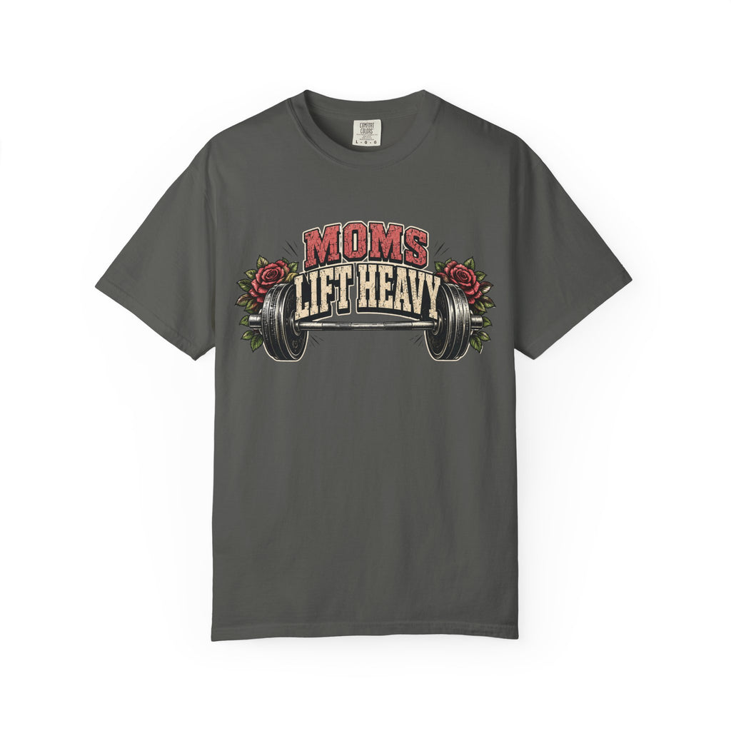 Moms Lift Heavy T-Shirt |  Baggy Shirt For Ladies