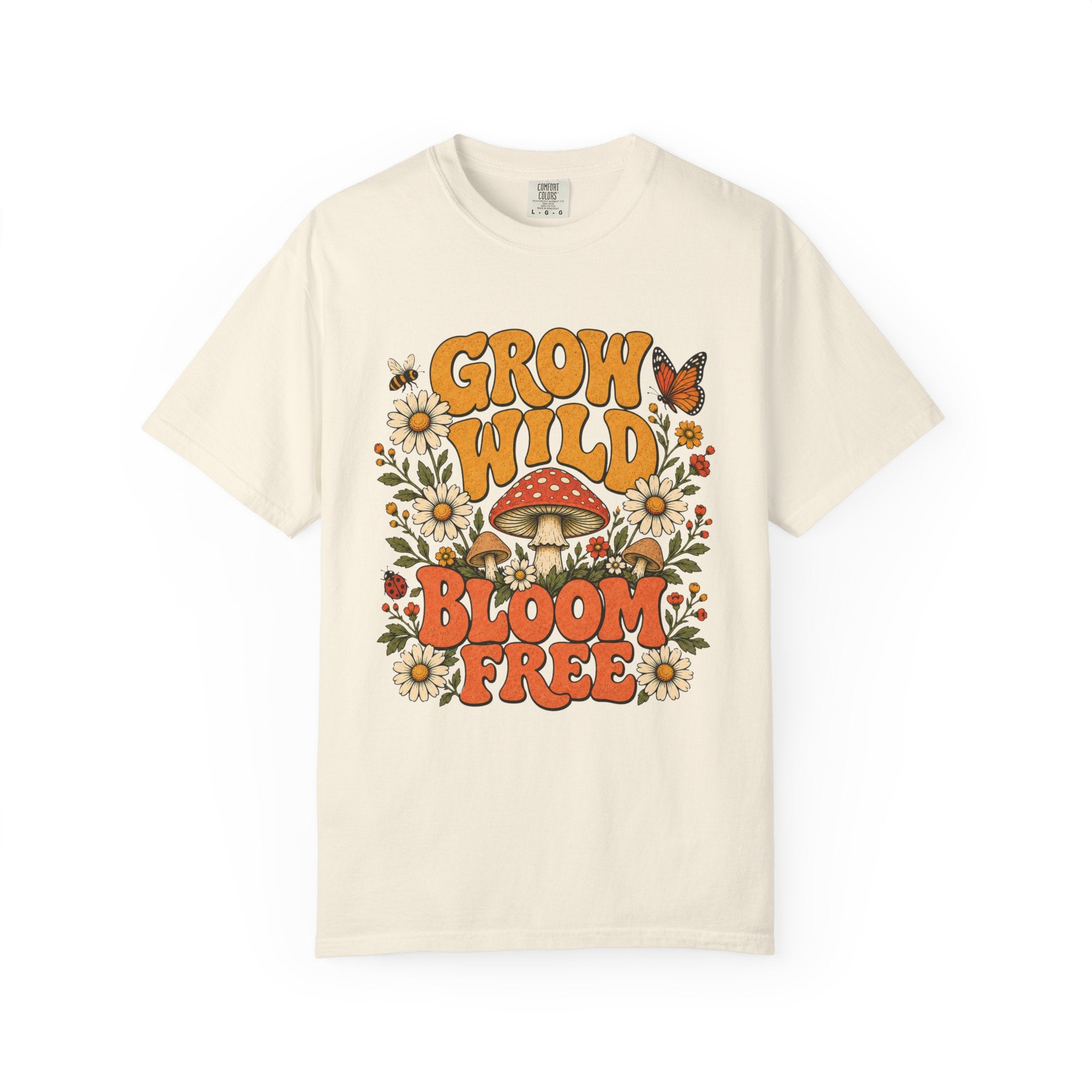 Oversized Mushroom T Shirt | T Shirt Loose Female