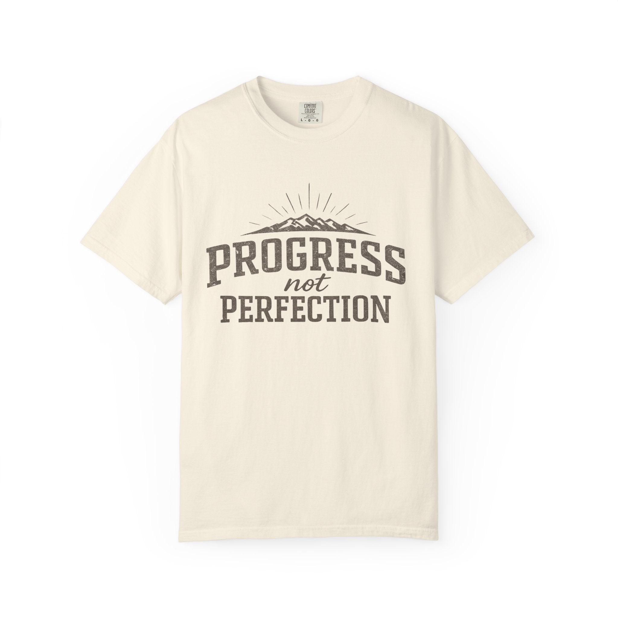 Progress Not Perfection T-Shirt | Oversized Graphic Tee Gym