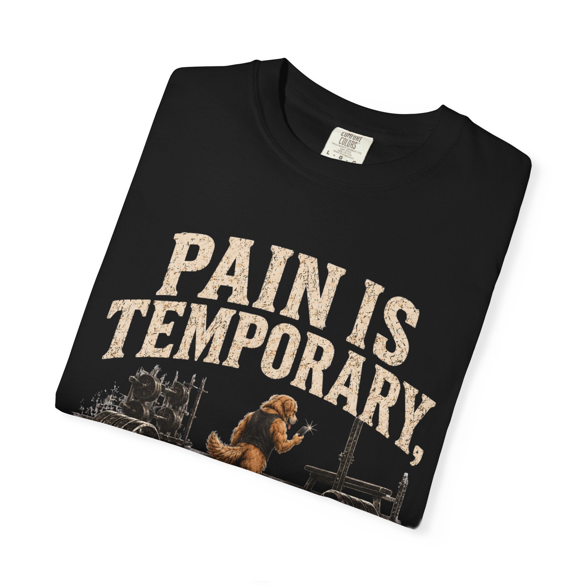 Funny Dog Gym Meme T-Shirt