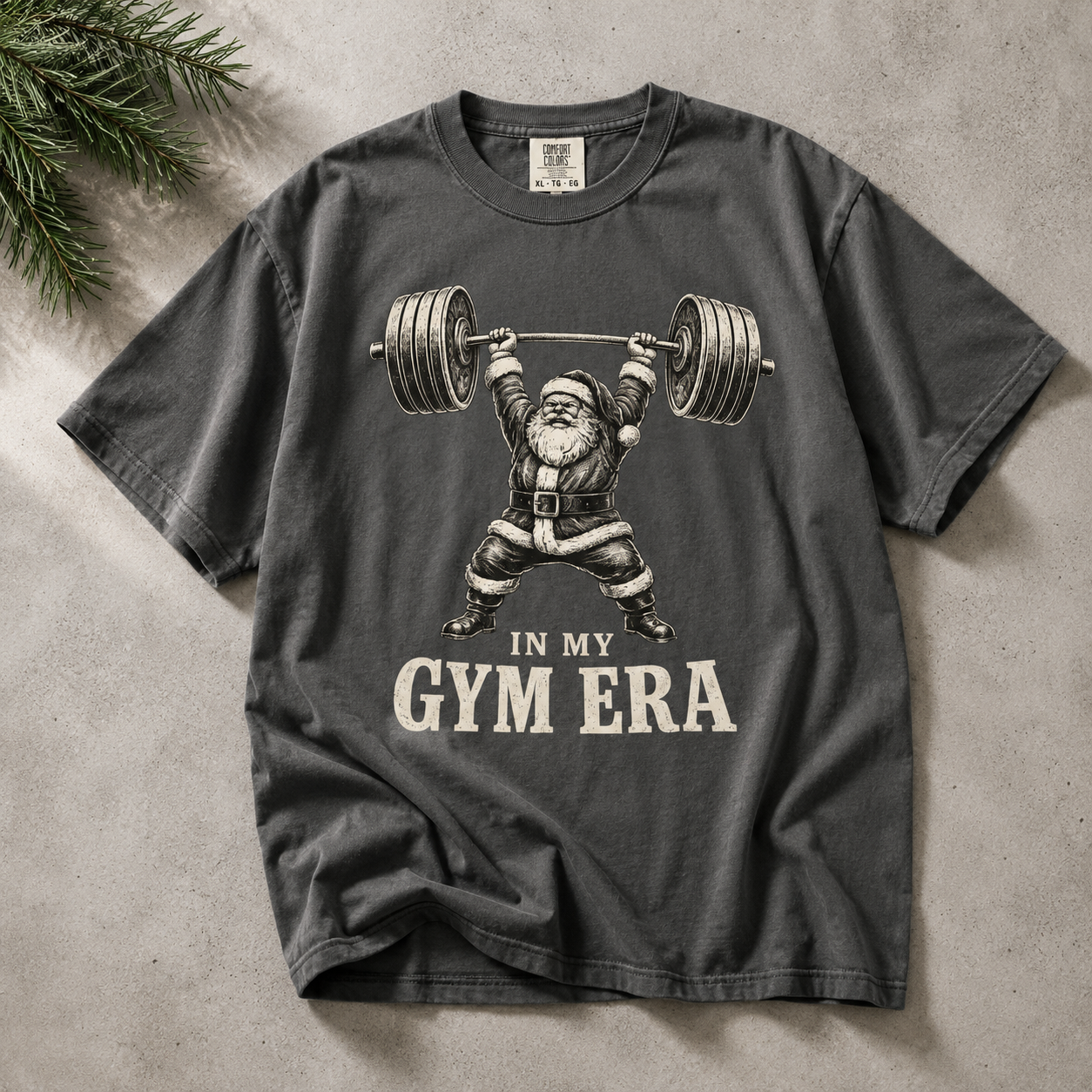 Xmas Workout T-Shirt | In My Gym Era T-Shirt