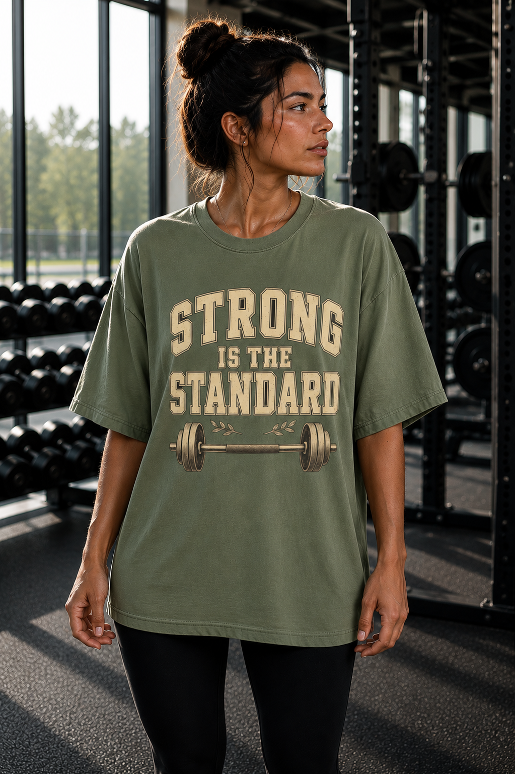 Strong Is the Standard Workout T-Shirt