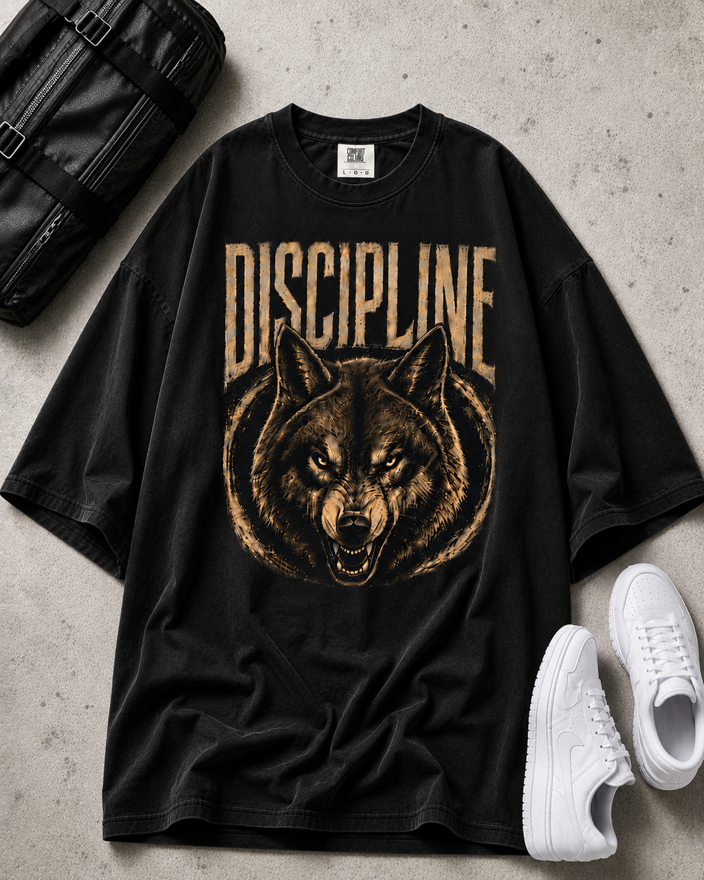 Wolves Gym T-Shirt for Men | Comfort Colors T-Shirt
