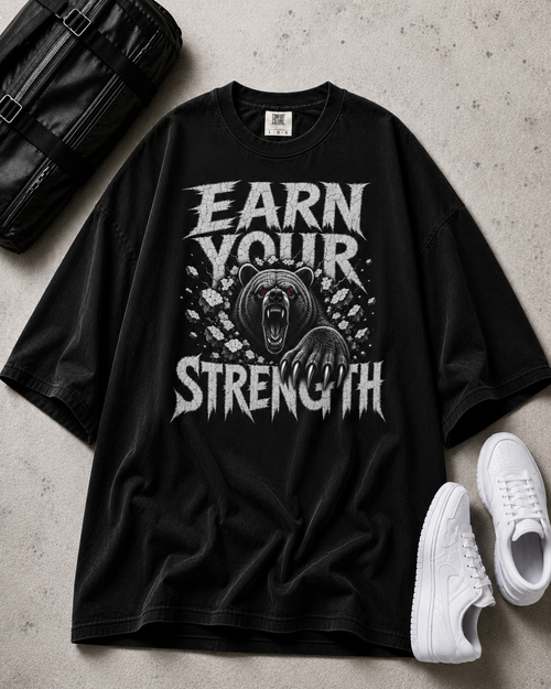 Bear Gym T-Shirt | Comfortable Workout T-Shirt