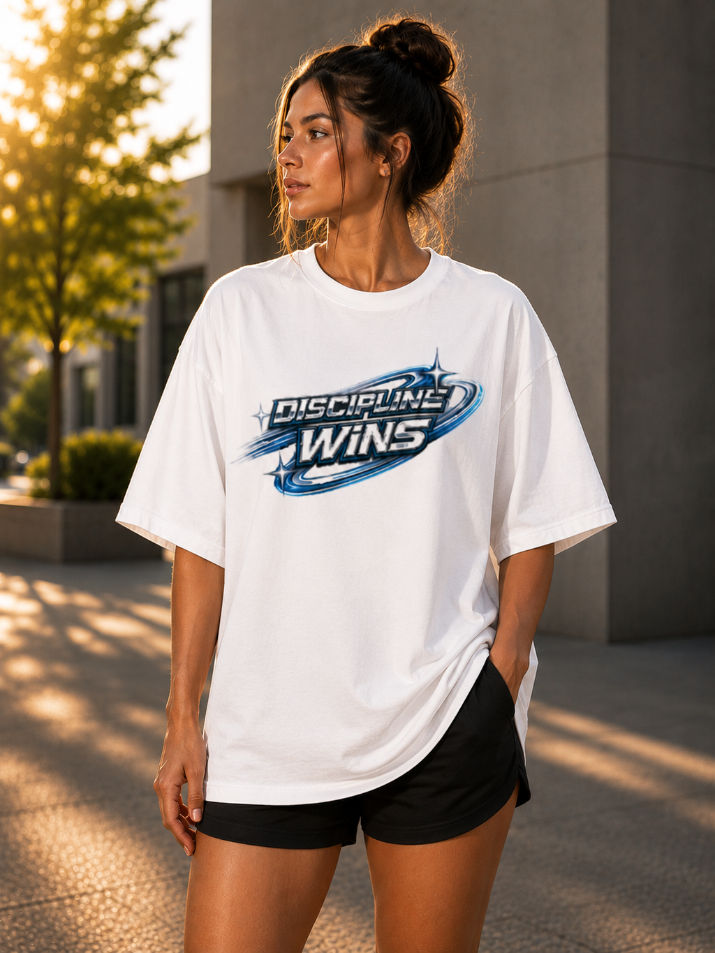 Y2K Workout T-Shirt | Oversized Workout T-Shirt