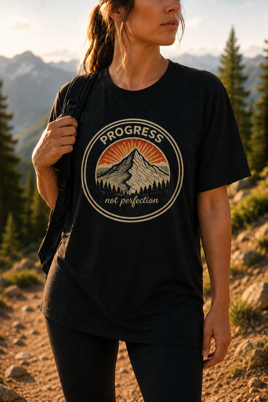 Nature Workout T-Shirt | Climbing Gym Shirt