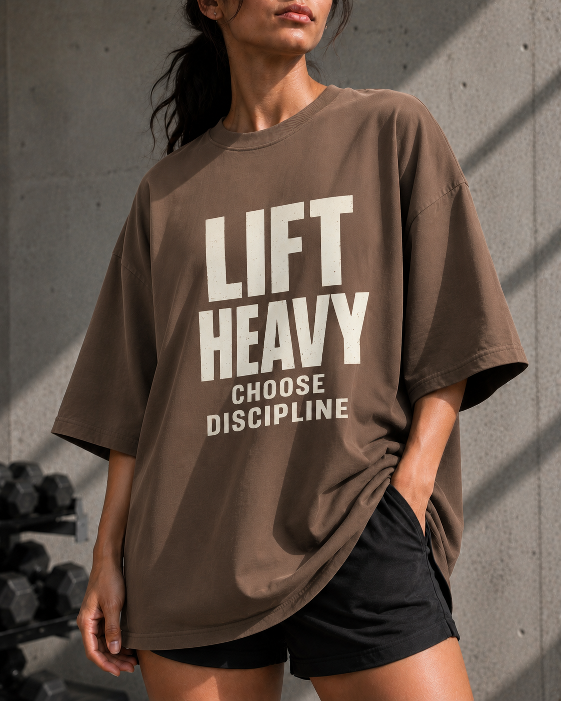 Lift Heavy Workout Shirt | Results Require Work Graphic Tee