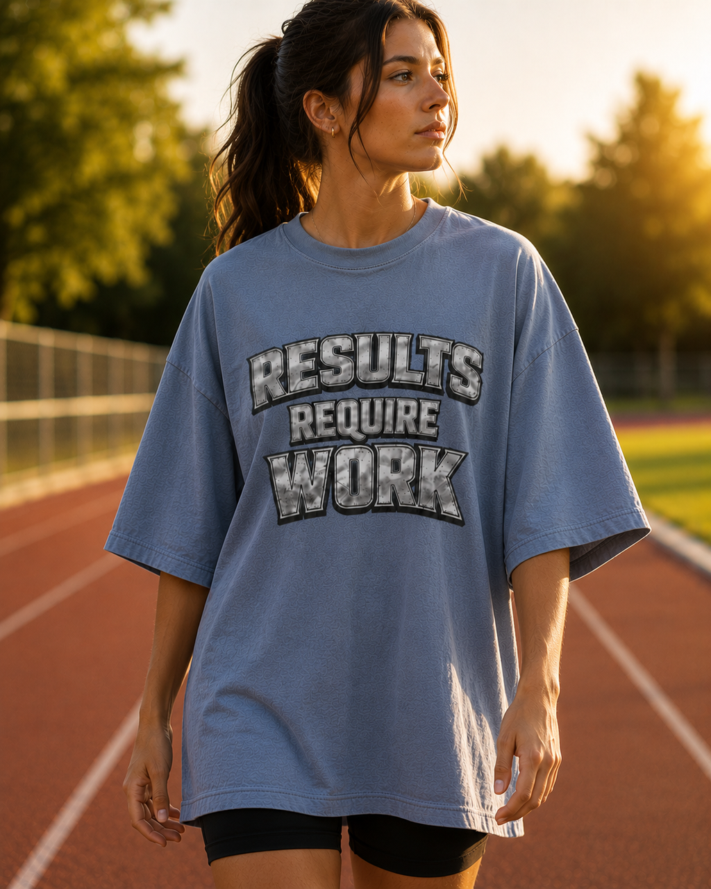 Results Require Work T-Shirt | Inspiring Gym T-Shirt