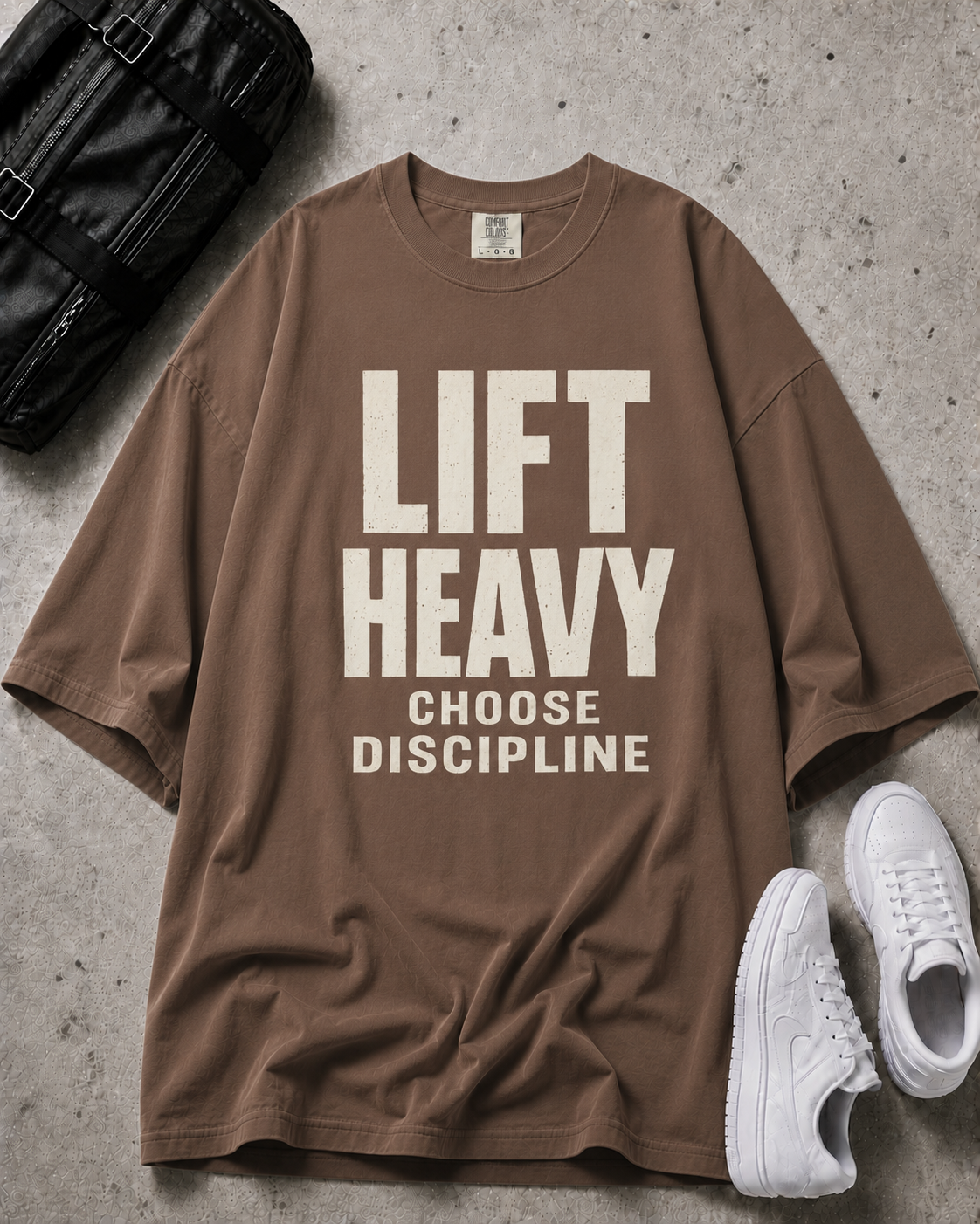 Lift Heavy Workout Shirt | Results Require Work Graphic Tee