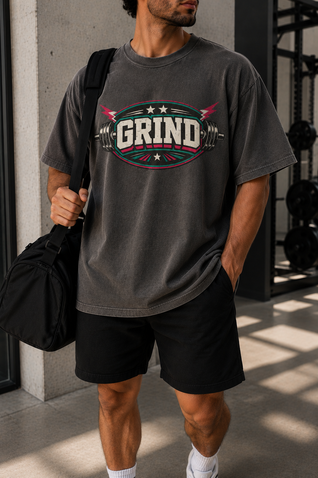 90s Gym T-Shirt | Grind Workout Tee