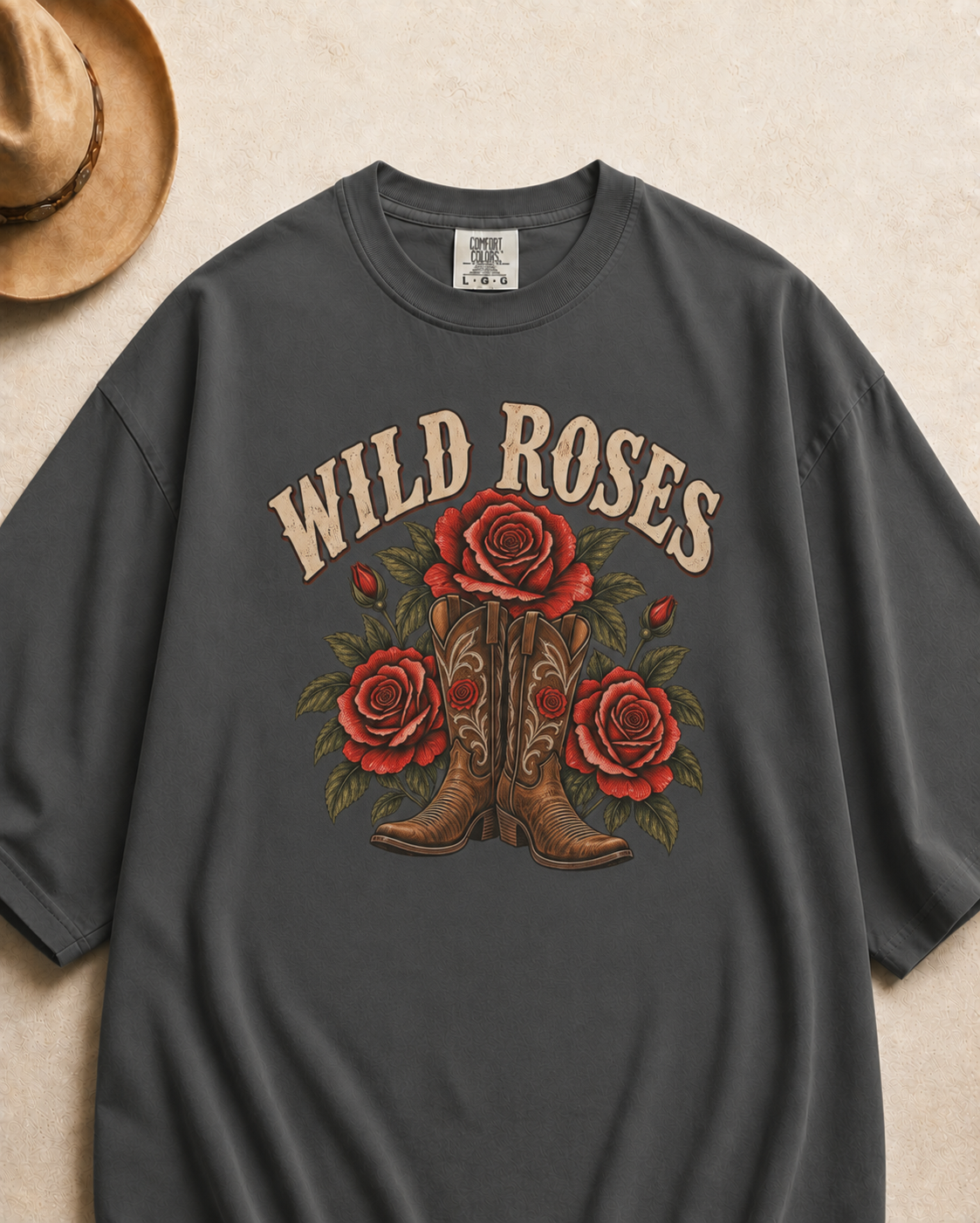 Wild Roses Western Shirt