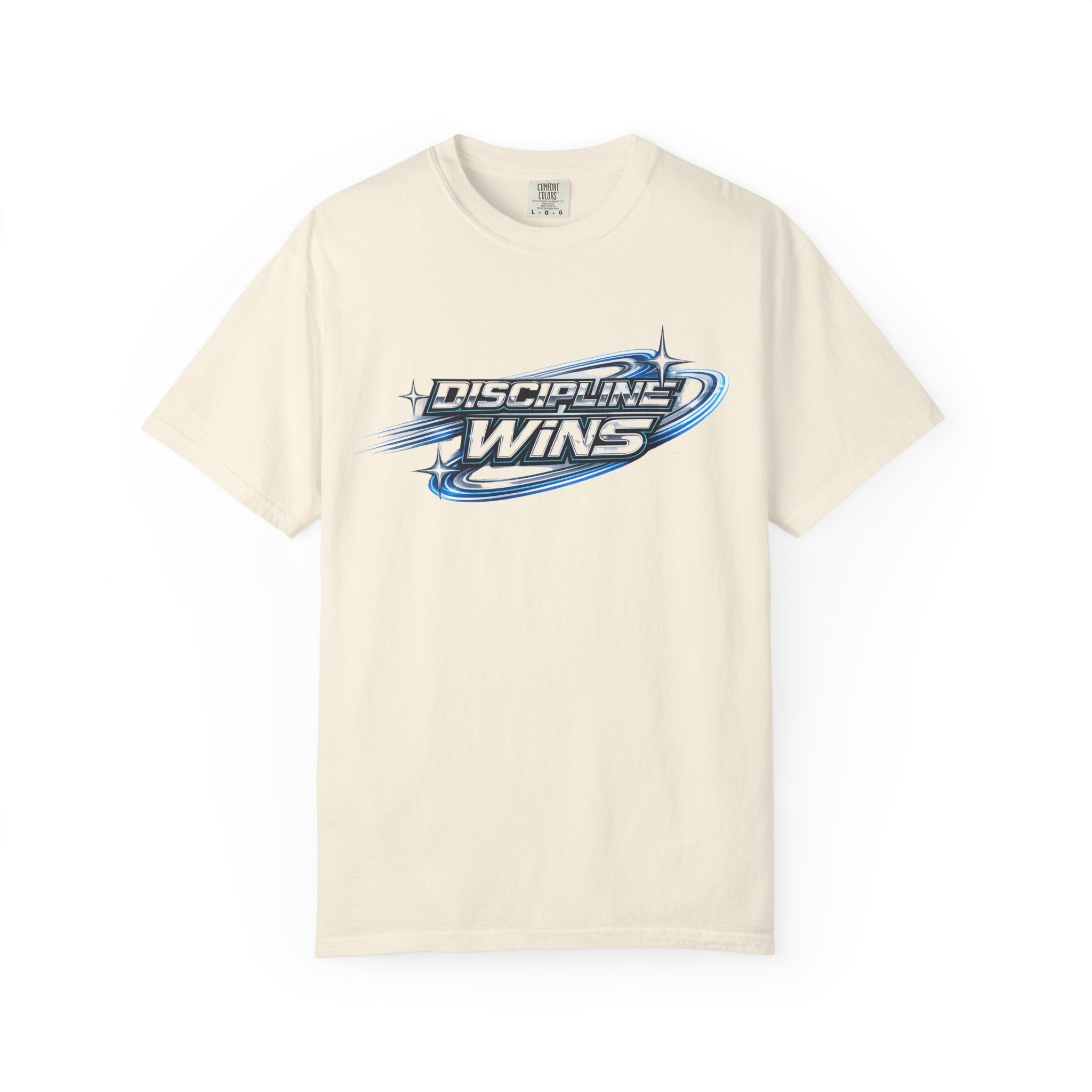 Y2K Workout T-Shirt | Discipline Wins Oversized T-Shirt