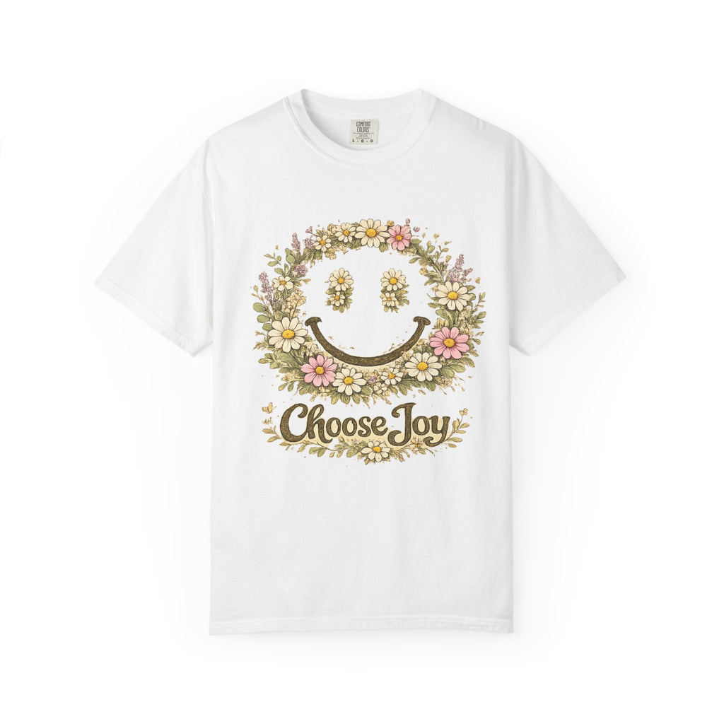 Smiley Face Oversized Tee | Heavyweight Relaxed Fit T Shirt