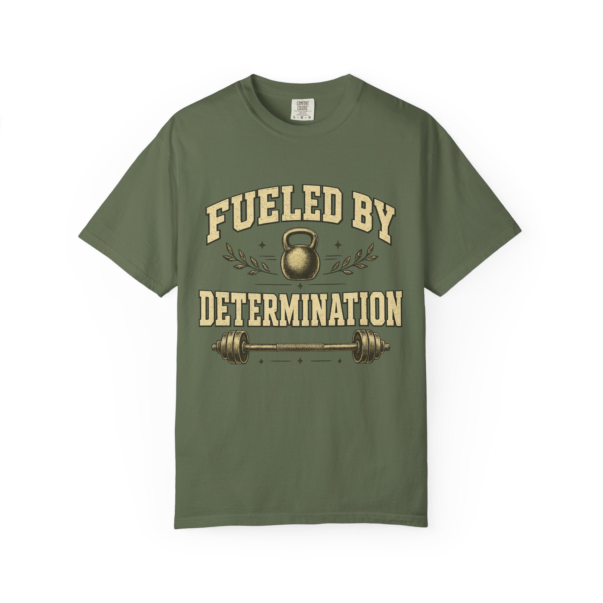 Women Who Lift Shirt | Fueled by Determination Gym T-Shirt
