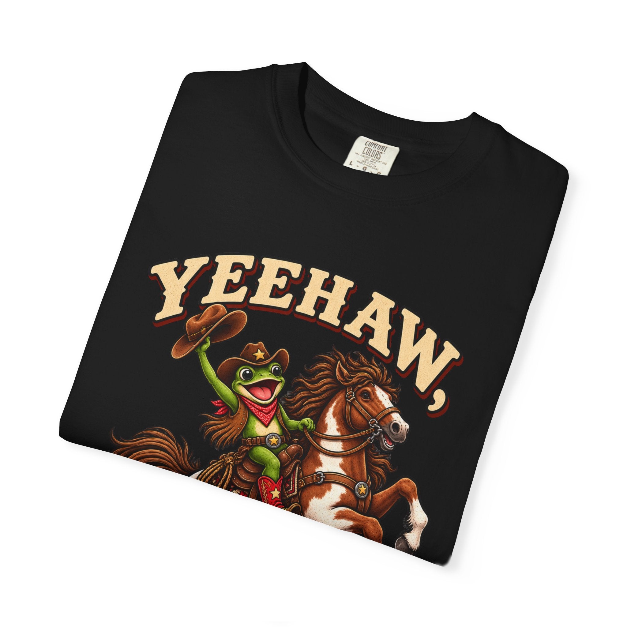 Yeehaw Motherhopper Shirt – Funny Western Frog Cowboy T-Shirt