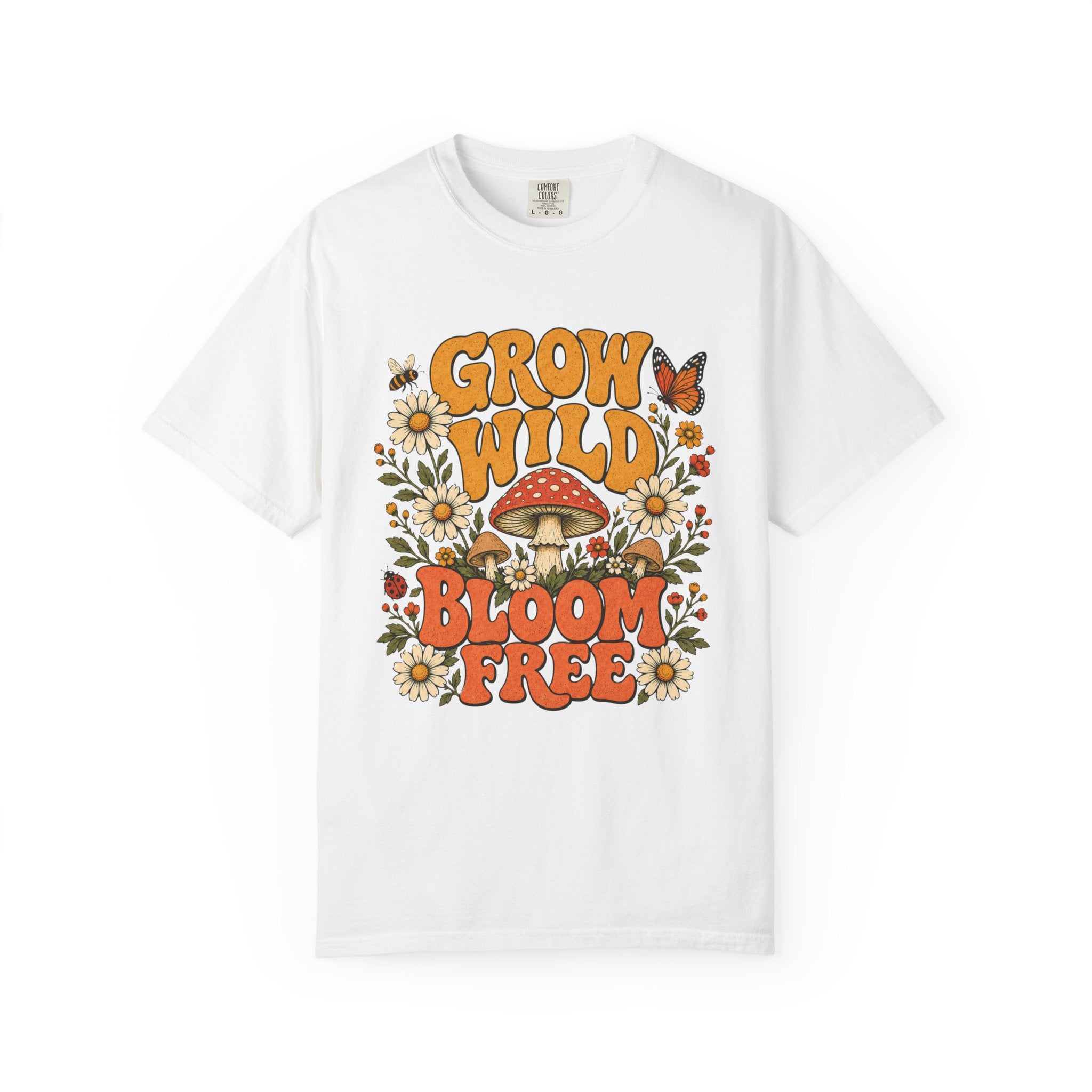 Oversized Mushroom T Shirt | T Shirt Loose Female