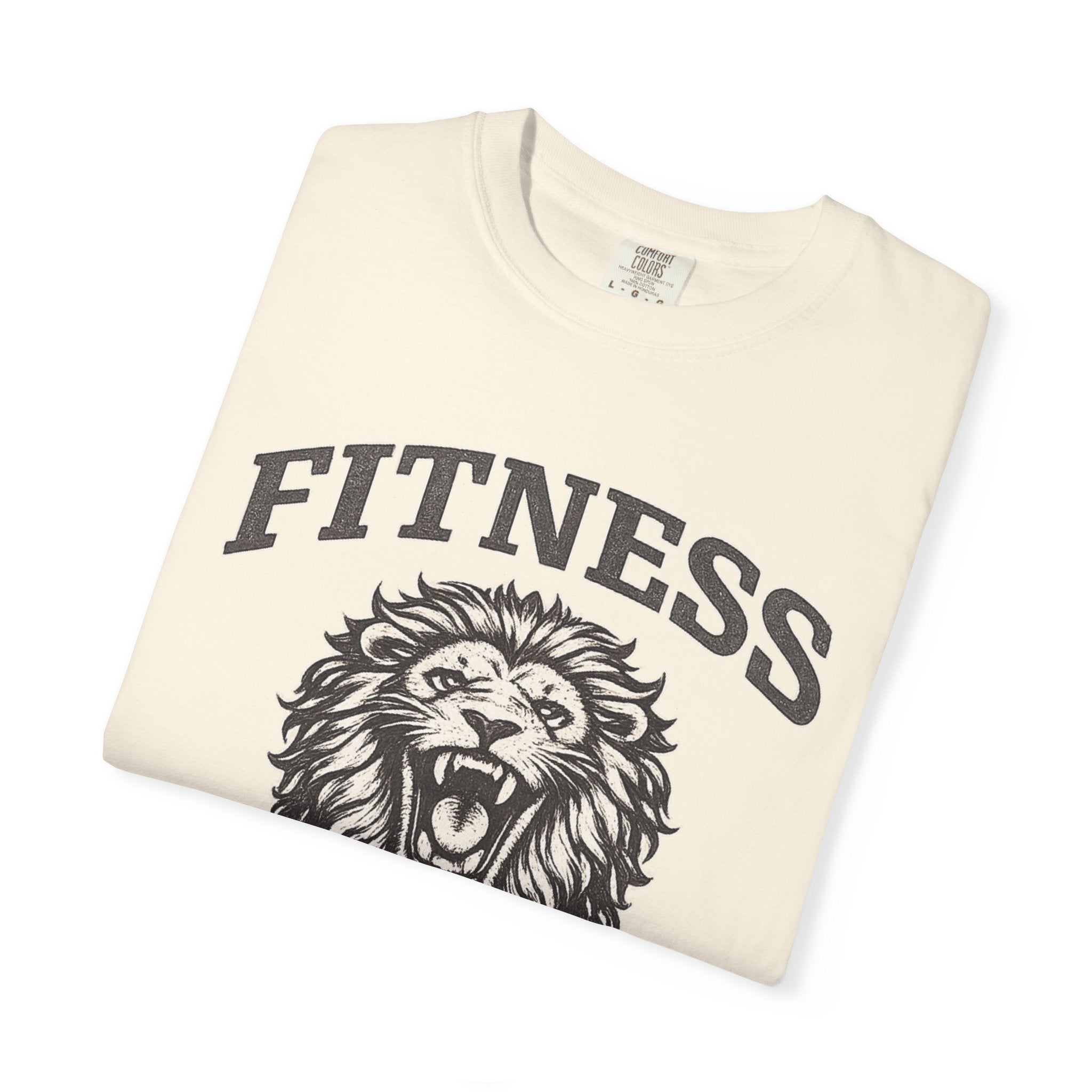 Fitness Freak T-Shirt | Oversized Animal Print Shirt