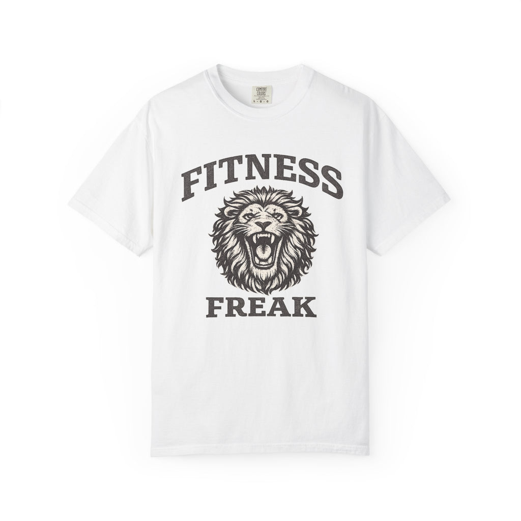 Fitness Freak T-Shirt | Oversized Animal Print Shirt