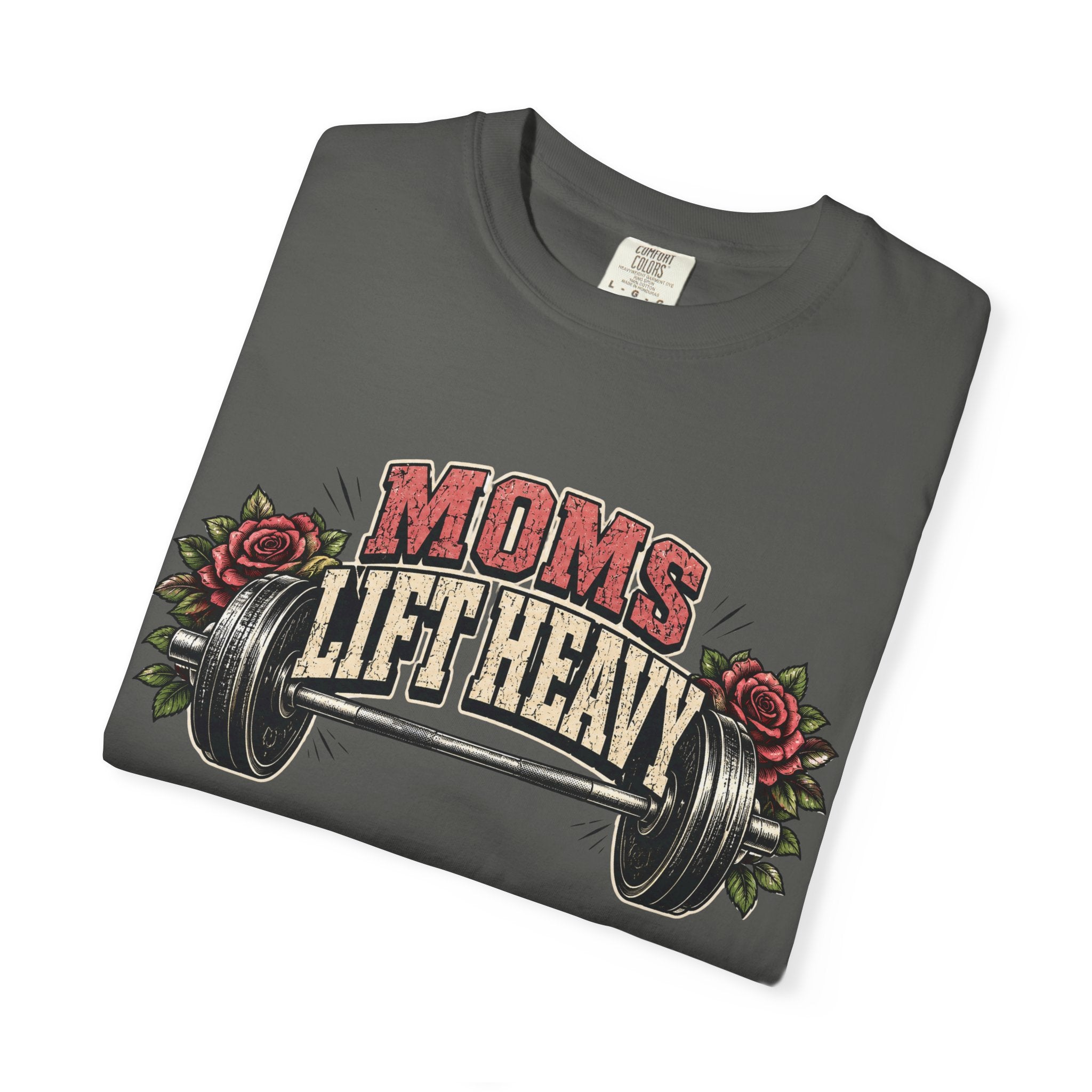 Moms Lift Heavy T-Shirt |  Baggy Shirt For Ladies