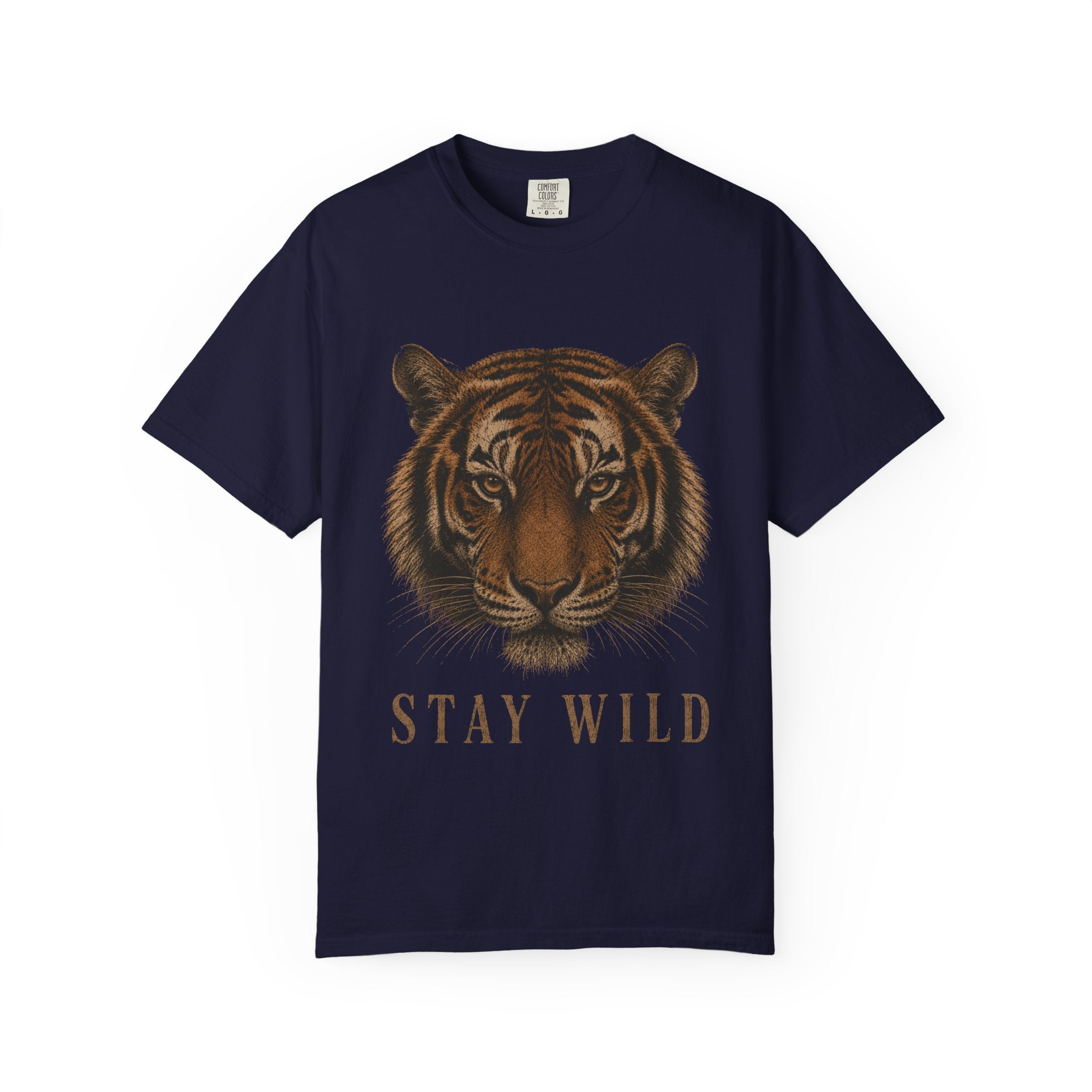 Oversized Tiger Tee | Vintage Tiger Comfort Colors Oversized Shirt